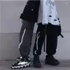 Calça masculina masculino masculino jogador 2022 Hip Hop Techwear masculino de streetwear japonês harém de joia de corrida de harém para