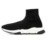 Projektanci Speeds 2.0 1.0 V2 Casual Buty Platforma Sneaker Men Men Women S Socks Buty Black Black Białe Trenery