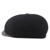 Berets Casquette Four Seasons Splice Men's Sboy Hat Male Beret Men And Women Retro England Visor Big Head Cap BLM224