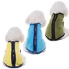 Dog Apparel 6 Colors Double-side Fleece Clothes Warm Coat Vest Winter Soft High Collar Sweater Jacket With Zipper Pet XL