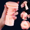 Sex Toys Massager Auto Telescopic Masturbator Cup Men Real Vagina Handsfree Blowgjob Machine Man Automatisk sugande klimaksaksleksak