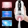 Sex Toys Massager Vaginal Oral Masturbator For Men Dual Channel Sucking Stretch Voice Vibrator Real Orgasm Machine Adult Toys 18