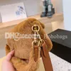 Draagtas Designer luxe Mode Winter Bont Totes portemonnee Lederen messenger schouder handtas Vrouwen Zachte Warme Zakken Hoge Capaciteit Composiet Winkelen handtassen Met Doos