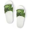 Aangepaste thuis PVC Soft Bottom Floor strand Mannen en vrouwen koppels Multi Color White Home Slippers A9 Grootte 36-45