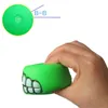 Pelota para mascotas con dientes, divertido juguete de truco, juguete de silicona para perros, masticable con chirrido, juguetes con sonido para perros, masticables para cachorros