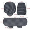 Bilsäte täcker Seametal Cover Breattable Pu Leather Four Seasons Auto Cushion Protector Pad Front Fit For Most Accessori