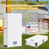 48V 100AH ​​200AH POWERWALL LIFEPO4 بطارية 51.2 فولت 10KWH 5KWH مع RS485 CAN CANTION 6000 دورة للتخزين المنزلي