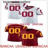 Broderie personnalisée USC Trojans Football Jersey N'importe quel numéro de nom Maillot XS-5XL 6XL pour hommes et femmes