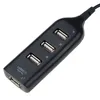 Voiture allume-cigare séparateur USB 2.0 haute vitesse 4 ports Hub adaptateur de prise pour PC ordinateur bureau maison téléphone Auto