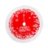 Decorazioni natalizie Gonne per albero Gonna rossa Decorazione inferiore Tappeto con renne