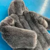 Frauen Pelz Faux FANPUGUIZHEN Mantel Winter Gefälschte Jacke Mode Nerz Outwear Dicken Mantel 221124