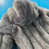 Frauen Pelz Faux FANPUGUIZHEN Mantel Winter Gefälschte Jacke Mode Nerz Outwear Dicken Mantel 221124