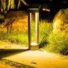 Thrisdar 40CM 60CM Outdoor Garden Lawn Light Modern Waterproof Landscape Pillar Villa Courtyard Pathway Bollard