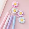 Ellen Brook1 PCS Stationery School Supplies Cute Kawaii Creative Pendant Flower Daisies Office Sweet Pretty Lovely Gel Pen
