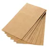 Emballage cadeau 10 pièces sacs en papier Kraft brun emballage de bonbons de mariage bijoux recyclables nourriture pain Shopping fête pour Boutique