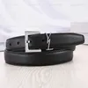 Riemen voor herenontwerpergordel zilveren goud pinnen s gespeld tailleband breedte 30 mm mode lederen heren riem y dames cintura luxe wachtbands cinture