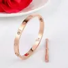 Fashiol Bracelets love bangle nail bracelet jewelry stainless titanium gold sterling silver female crime party favors designer and4882979