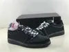 Travis Scotts X Air Low Retro OG 1 1S Basketbol Ayakkabıları DM7866-001 Tüm Siyah Phantom Spor Spor ayakkabıları Orijinal ile Erkekler İçin Açık