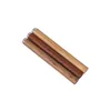 Cool Fumer Coloré Grain De Bois En Alliage D'aluminium Tuyaux Herbe Sèche Tabac Catcher Taster Bat One Hitter Cigarette Porte-Filtre Embouchure Mini Pirogue Tube Astuce