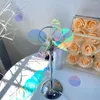 Lampy stołowe UE/wtyczka US DIY Kreatywne ciepłe światło LED biurko akrylowa atmosfera noc ślubna domowa sypialnia oświetlenie