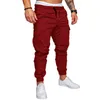 Pantaloni da uomo Moda Tuta multitasche Pantaloni sportivi Uomo Casual Fitness con coulisse Jogger Track 221124