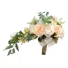 Decorative Flowers Wedding Bouquets For Bride Bridal Throw Bouquet Shower Ceremony Decor