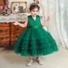 Christmas Flower Girl Dresses Childrens First Communion Princess Dress for Kids Ball Gown Wedding birthday Party Pageant Dress 2023