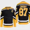 Man Vrouw Jeugd Reverse Retro Hockey 59 Jake Guentzel Jersey 71 Evgeni Malkin 87 Sidney Crosby 17 Bryan Rust 66 Lemieux 16 Jason Zucker''nhl