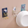 Haken Cartoon Waschbecken Haken Küche Nahtlose Klebrige Badezimmer Multifunktionale Lagerung Und Finishing Stand