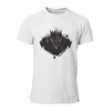 Herr t-skjortor t-shirt ingen rädsla smärta överdimensionerad streetwear retro herrar kläder 46932