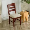 Housses de chaise housse de siège à carreaux imperméable coussin extensible Cvoers pour cuisine lavable maison salle à manger