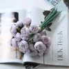 Decorative Flowers Simulation Artificial Bouquets Wedding Party Decoration Tea Rose Home Decor Beauty Flower Material
