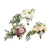 Decorative Flowers Wedding Bouquets For Bride Bridal Throw Bouquet Shower Ceremony Decor