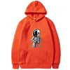 2023 Designer Men Womens Casual Hoodies Fashion Funny AstronauT Printing Sweatshirts Paren Stand Kraag Zipper Hoodie Grootte Aziatische maat S-3XL