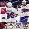 Le hockey universitaire porte le maillot W22 BELZILE Laval Rocket EVANS 5 PARISI 40 TAORMINA 8 HUDON RICHARD FROESE SHINKARUK ALZNER McCARRON POEHLING JEVPALOVS AUDETTE