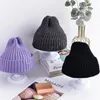 Hiver bébé filles doux bonbons couleurs bonnet à tricoter garçons enfants belle doux extérieur chaud chapeau enfants mode chapeau