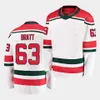 Reverse Retro Hockey''nHl''86 Maglia Jack Hughes 13 Nico Hischier 76 PK Subban 7 Dougie Hamilton 18 Dawson Mercer 28 Damon Severson 63