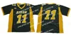 Fútbol Nik1 NCAA North Dakota State Bison NDSU Carson Wentz Camisetas de fútbol baratas # 11 Carson Wentz University Camisetas de fútbol Gritar