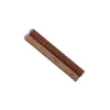 Fumando tubos de liga de alum￭nio de gr￣o de madeira colorida