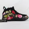 Little Posite CDGS X Penny Hardaway Sports Shoe Pro Sneaker University Red Army Green Camo Basketball Shoes Mens Solar Red Trainer