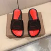 Nuova pantofola designer maschile bastone sandalo con diamanti scarpe da spiaggia di lusso leggere suola rossa infradito impermeabili antiscivolo in tinta unita per esterni 38-45