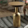 RETRO AMERICANO RETRO TABELA DE TABELO DE LIVRADA MOBIONSTICANTE HOMEM SAFA ROUNTO CAINHO DE ESTILO INDUSTRIAL ESTILO DE FLORES Decoração de pequenas mesas redondas