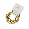 Elastic Hair Bands for Women Hair Ring Rope Girl Ladies Wave Shape