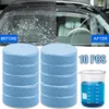 Solutions de lavage de voiture 10X PCS Essuie-glace Lave-glace Nettoyant de nettoyage solide pour voiture Comprimés effervescents compacts Accessoires de nettoyage de vitres