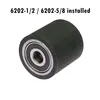 50x50mm kontakthjulbälte slipmaskiner Verktygsdelar Flat Surface Rubber Roller