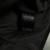 남성 Trapstar 까마귀 푹신한 재킷 런던 분리형 후드 퍼퍼 재킷 - 라임 그레이 1to1 최고 품질 수 놓은 여성용 열