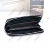 Hoogwaardige Designer Wallets Dames PU Leer Zipper Wallet Women Men Men Zipper Lange houders Munt Portemonnees Vrouw Toont exotische koppelingskaartkasthouder Wallets 4 kleuren