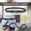 Dog Collars 1.2-1.9M Retractable Leash Adjustable Belt For Running Jogging Walking Hiking Reflective No Pull Harness