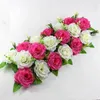 Decorative Flowers Wedding Arch Top Quality Fashion Road Lead Decoracion Para Bodas Artificial For Decoration