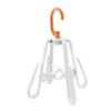 Kledingopslag opvouwbare roterende hangende schoenen haakhouder dubbele hanger droogrek organizer huishouden multifunctionele kleding